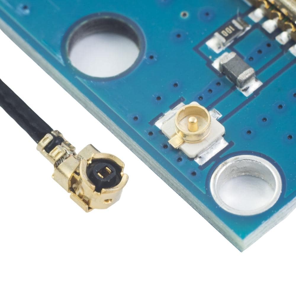 Moduł GPS GY-NEO6MV2 dla Arduino i STM32 z wbudowaną baterią + antena Model GPS GY-NEO6MV2 z anteną