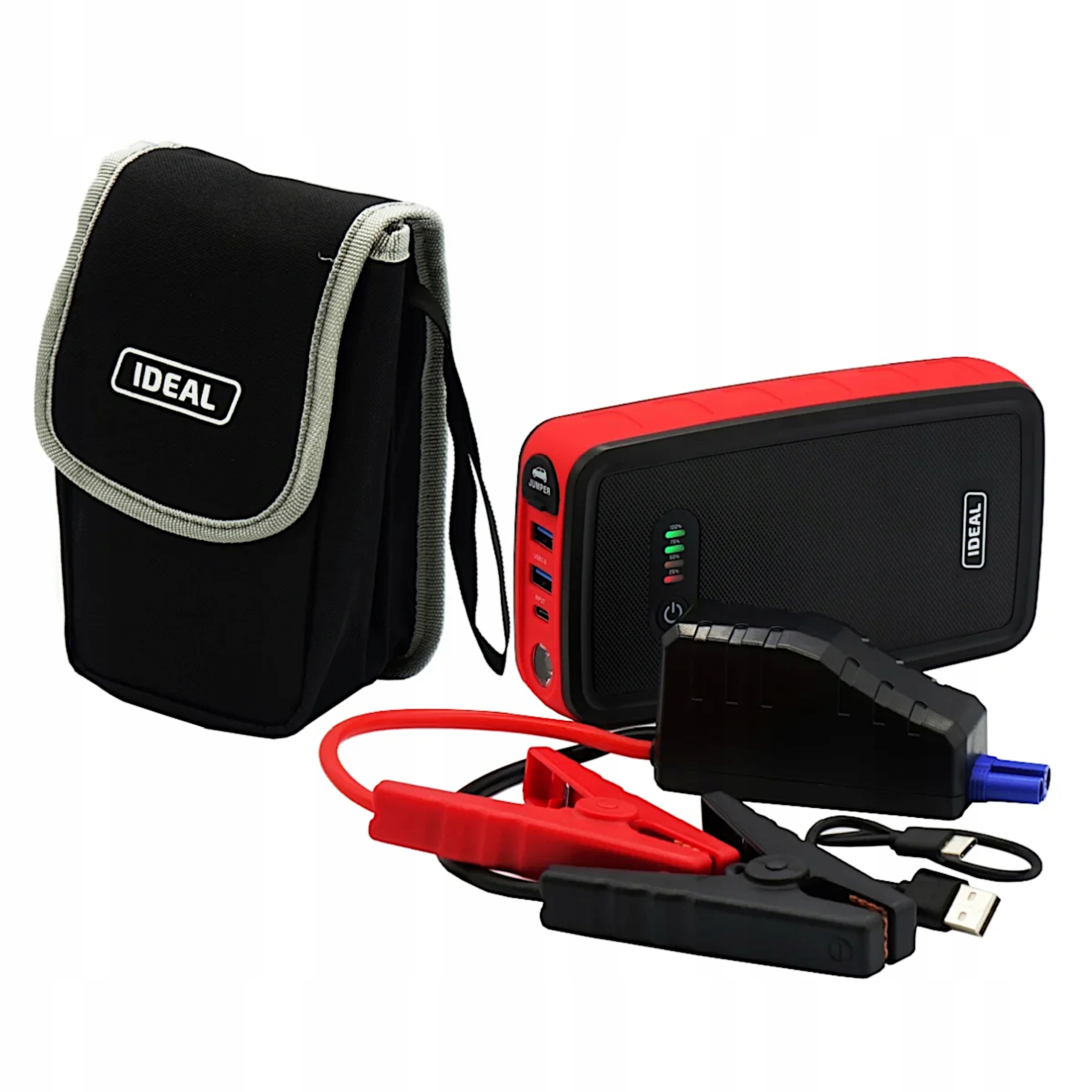 Štartovacie Zariadenie Ideal X-starter 11 Lipo 12V Batéria 10 600 mAh