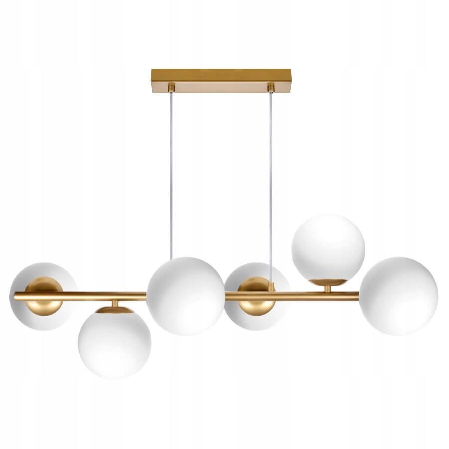 Ceres 6 Závěsná lampa Moderní skleněné koule, 6xE14