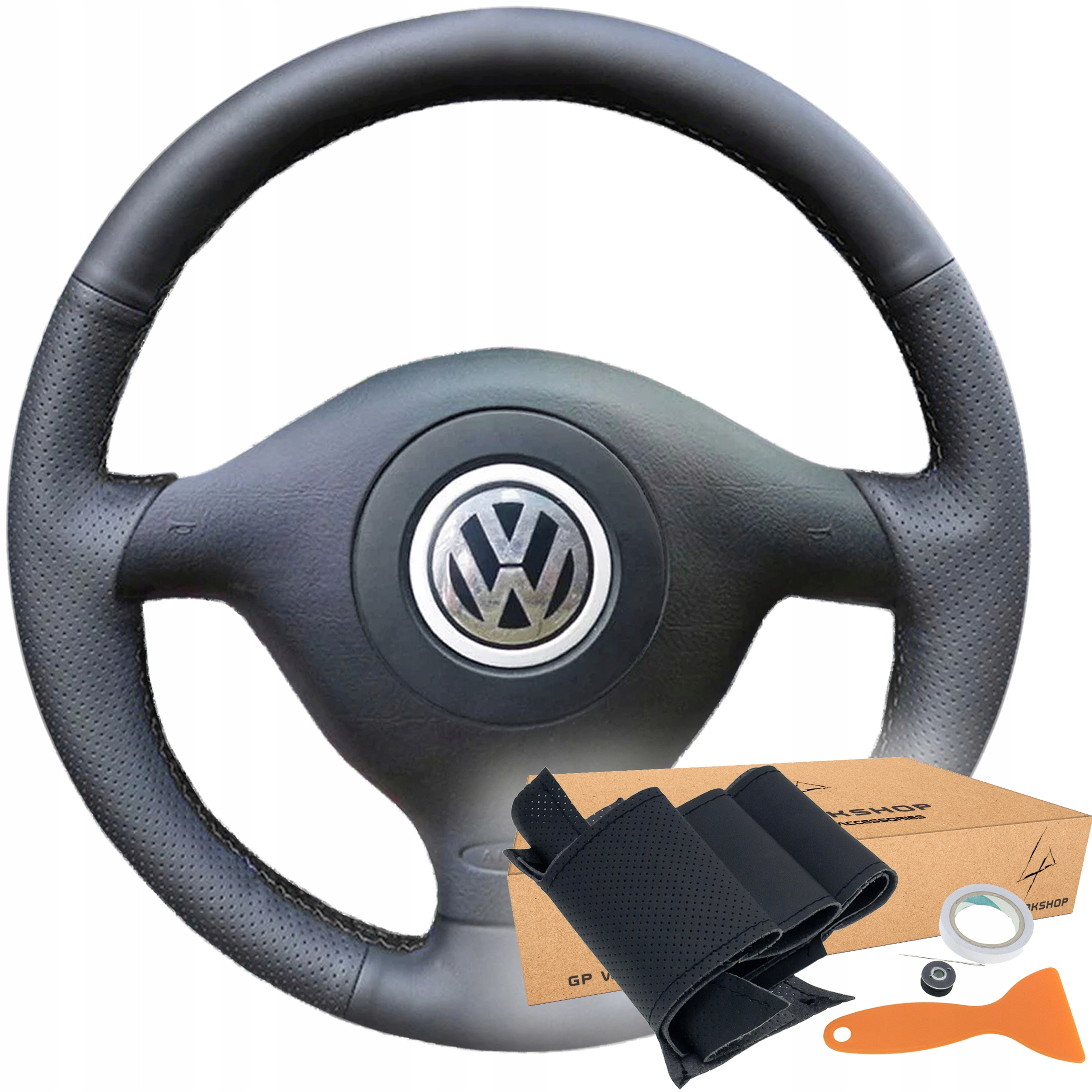 Potah Obšití Volantu Leon Vw Passat B5 Golf 4 Polo