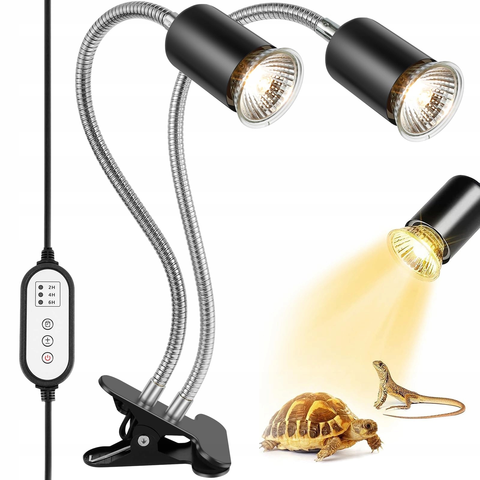 Topná Lampa Do Terária E27 Uva Uvb Akvarijní Zvířata