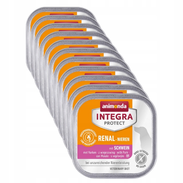 Levně Animonda Pes Integra Nieren Vepřové 11x150g