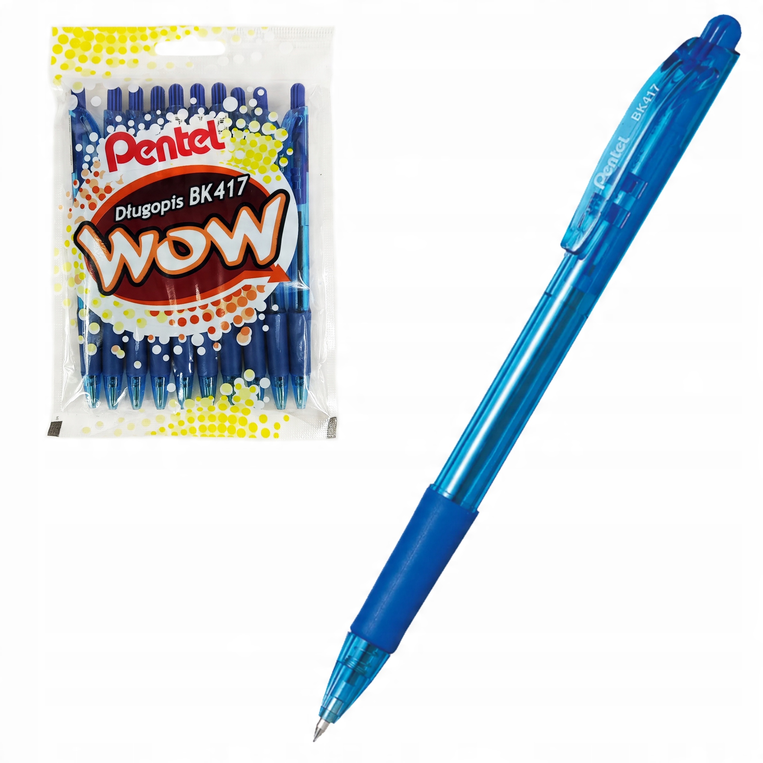 

Długopis Pentel BK417 Niebieski 10 Sztuk