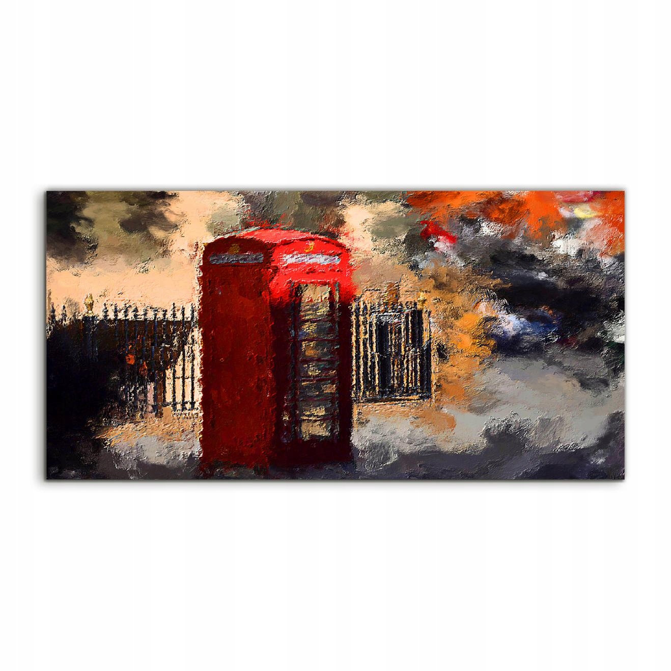 

Obraz akryl 120x60 ścienny Budka Telefoniczna Uk