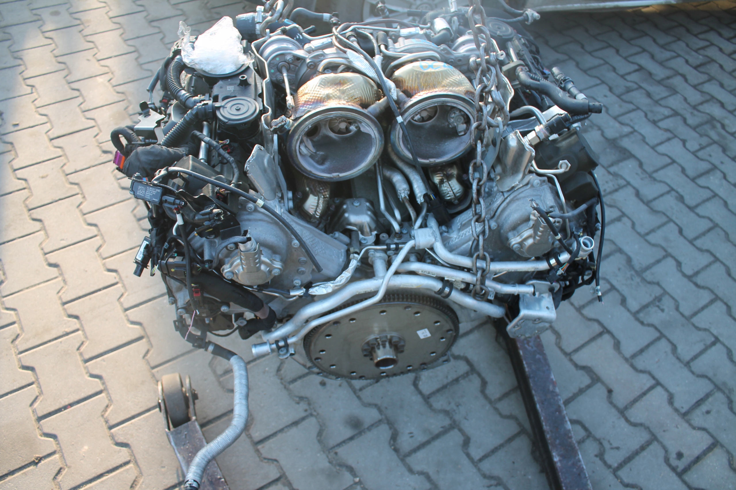 engine complete AUDI PORSCHE DCU 4,0TFSI