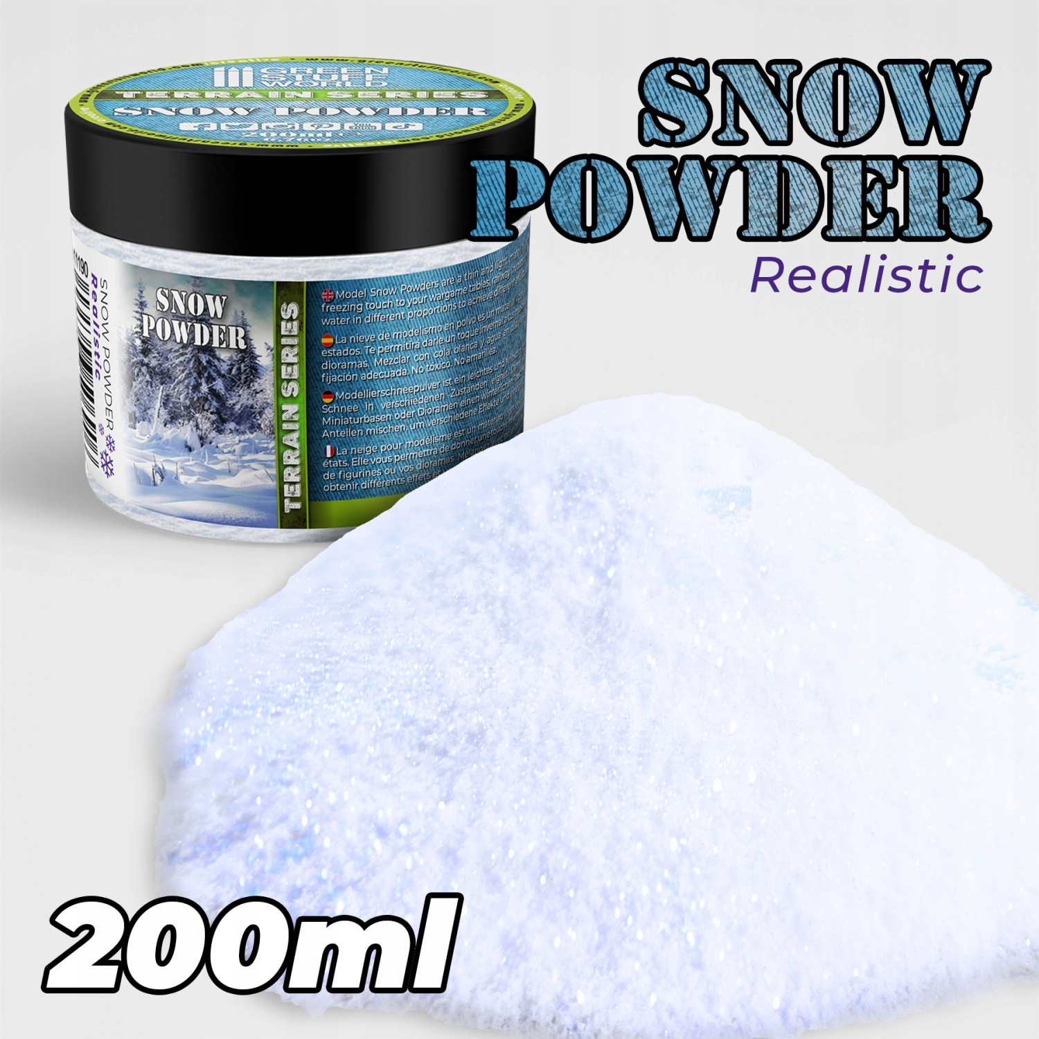 GSW 11190 REALISTIC Model SNOW Powder 200ml (efekt śniegu)