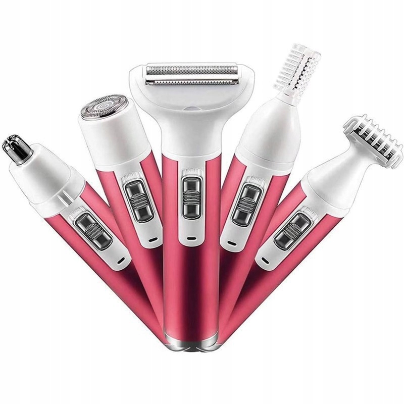 5w1 Trymer Depilator Do Bikini Golarka Damska Golarka Do Twarzy Ciała