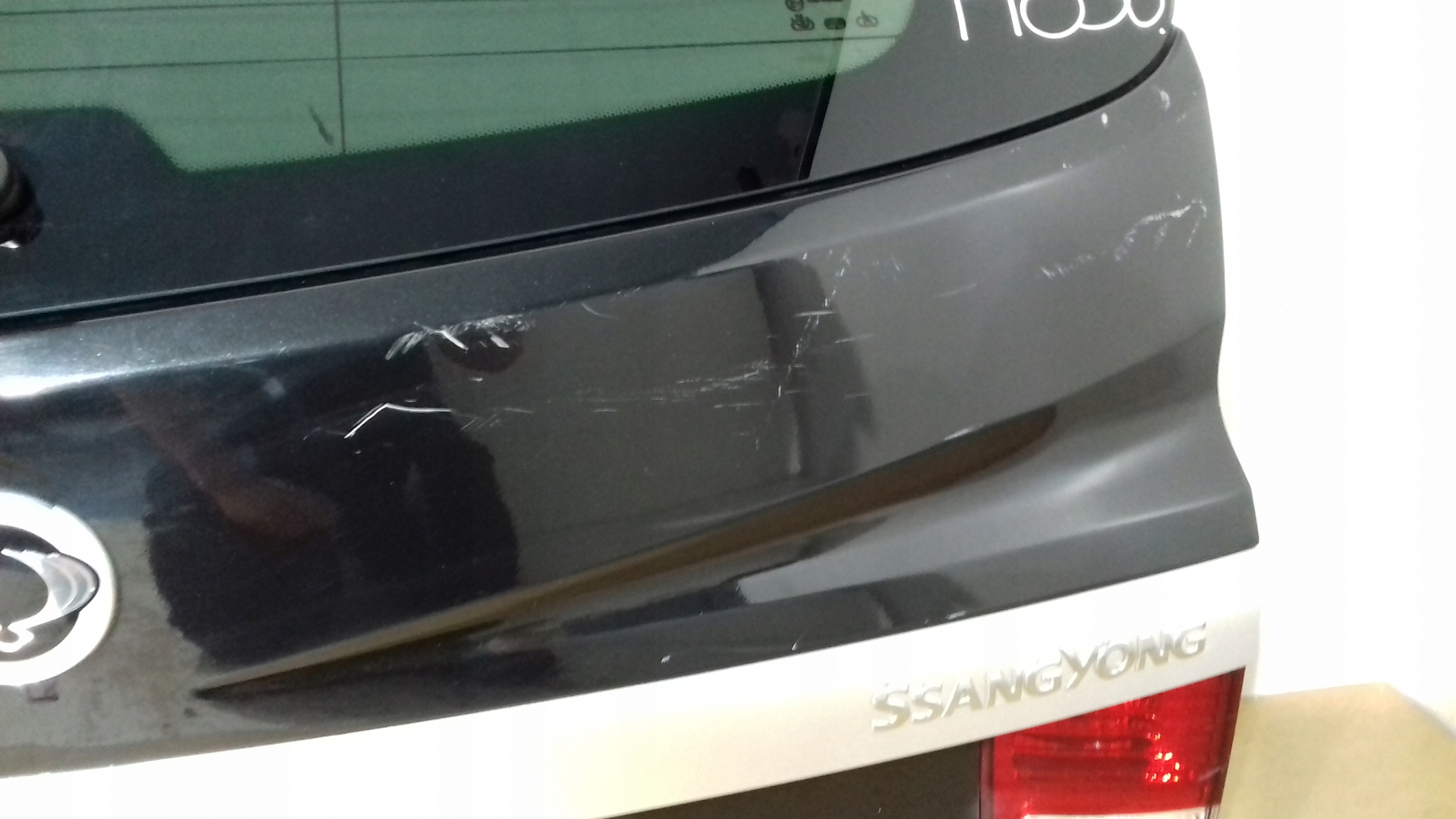 SsangYong Kyron boot doors rear part 2007R SSONGYONG