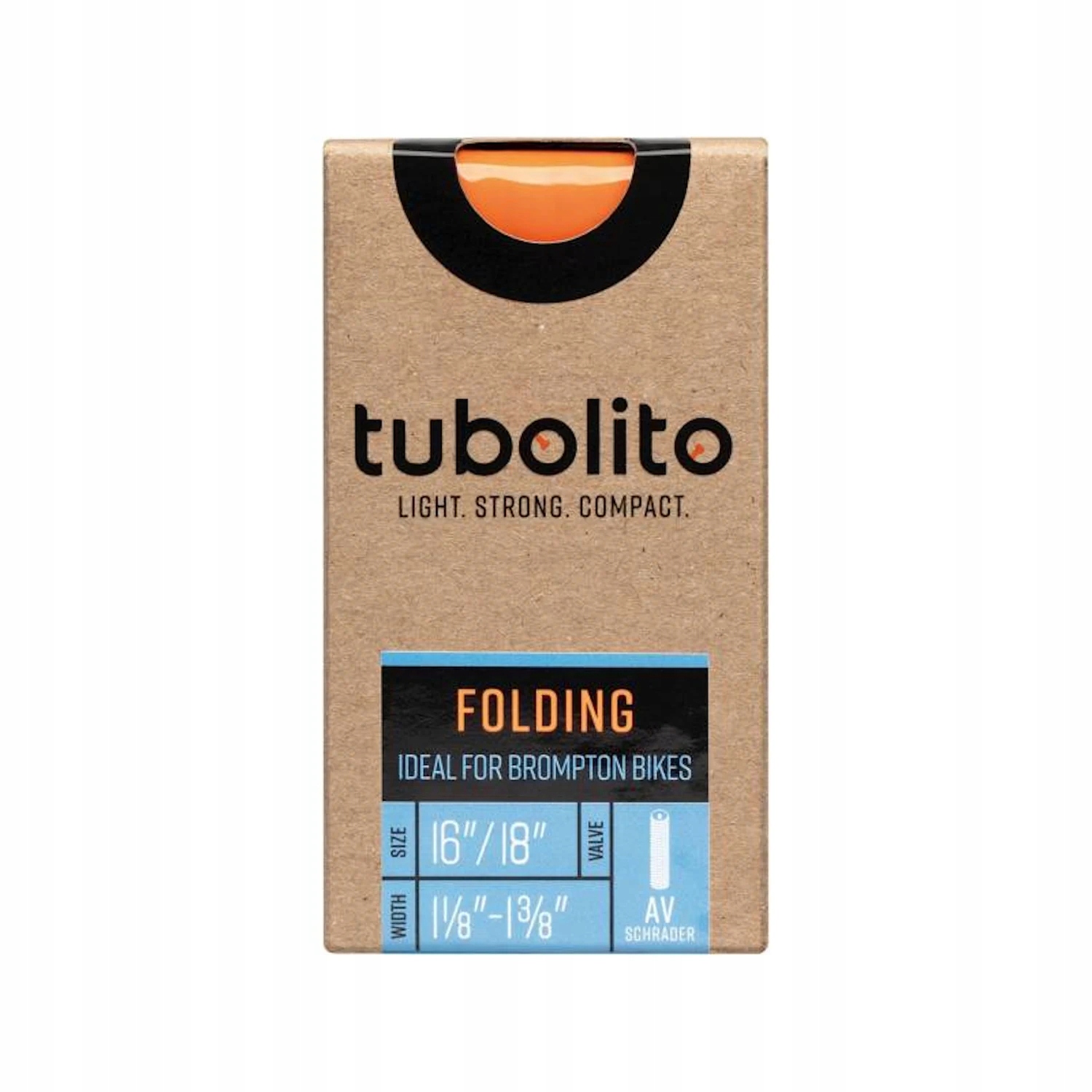 Cyklistická duše Tubolito Folding 16/18x1.1/8-1.3/8 s ventilkem Schrader 40 mm