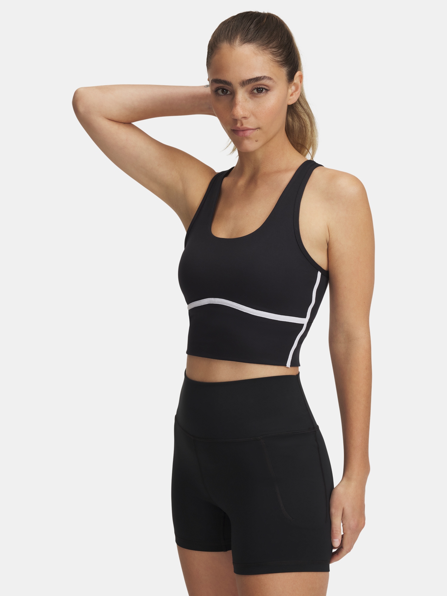 Dámské tílko Under Armour Meridian Piped Crop Tank vel. L