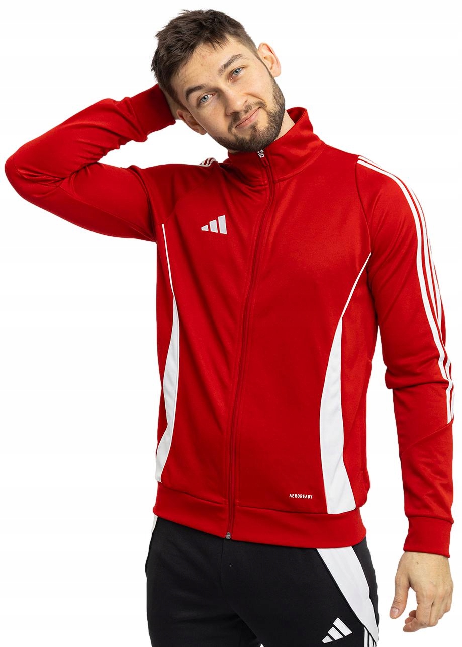 Pánská Mikina adidas Tiro 24 rozepínací, sportovní, tréninková, Bez Kapuce vel. M
