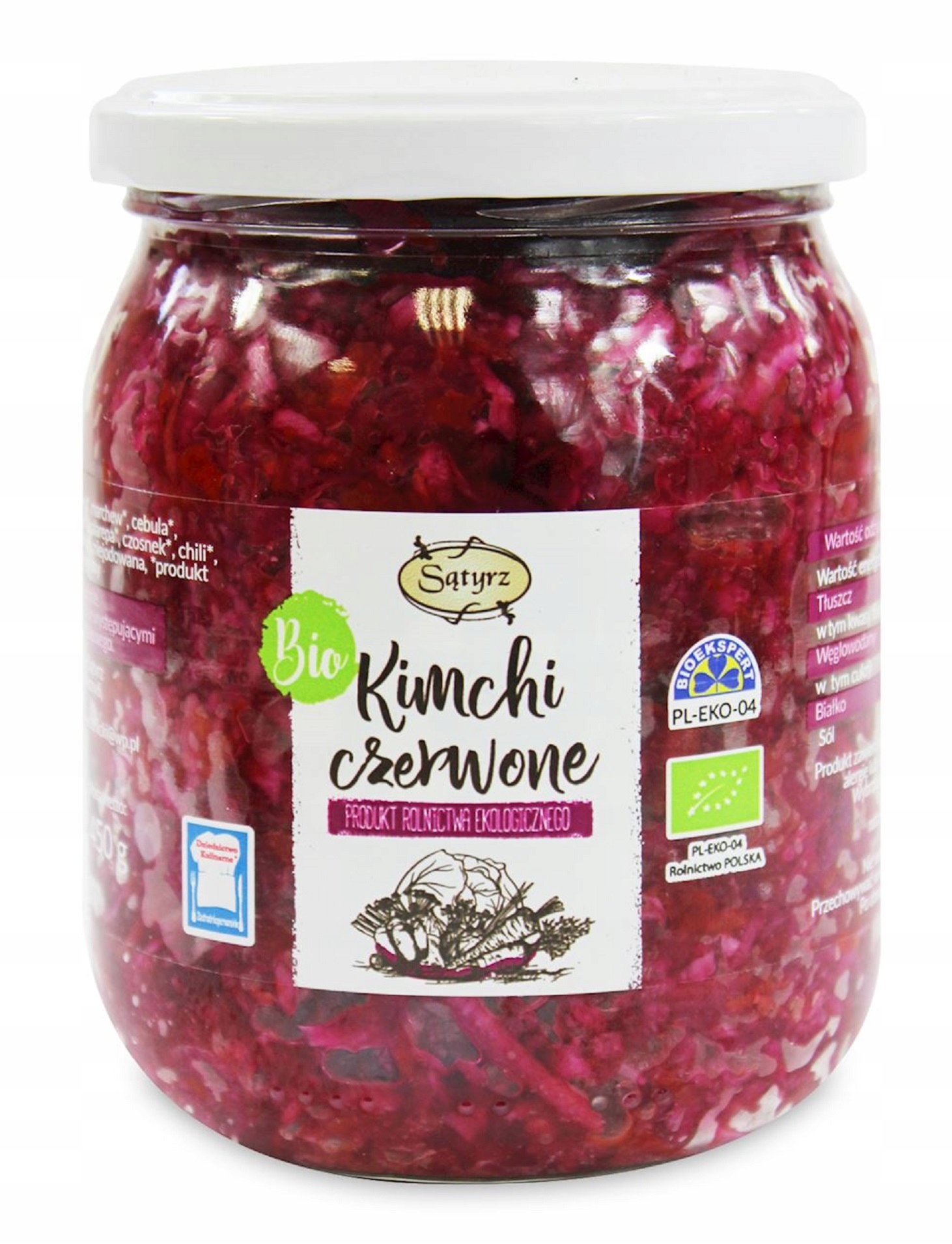 Levně Sątyrz Kimchi červené Bio 450 g
