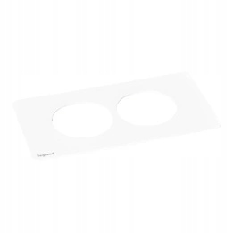 Kryt pro zásuvky Disq'in 4 moduly Bílý Legrand