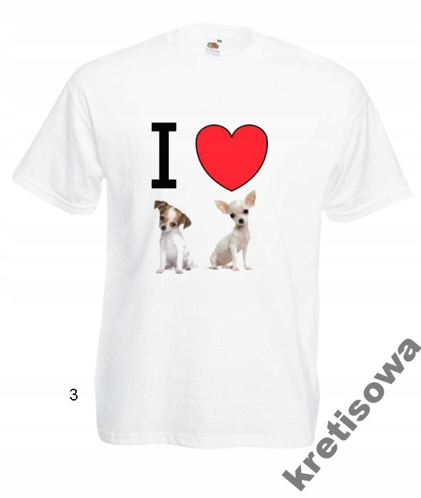 

Kolorowe Koszulki Chihuahua Chiwawa Wzory