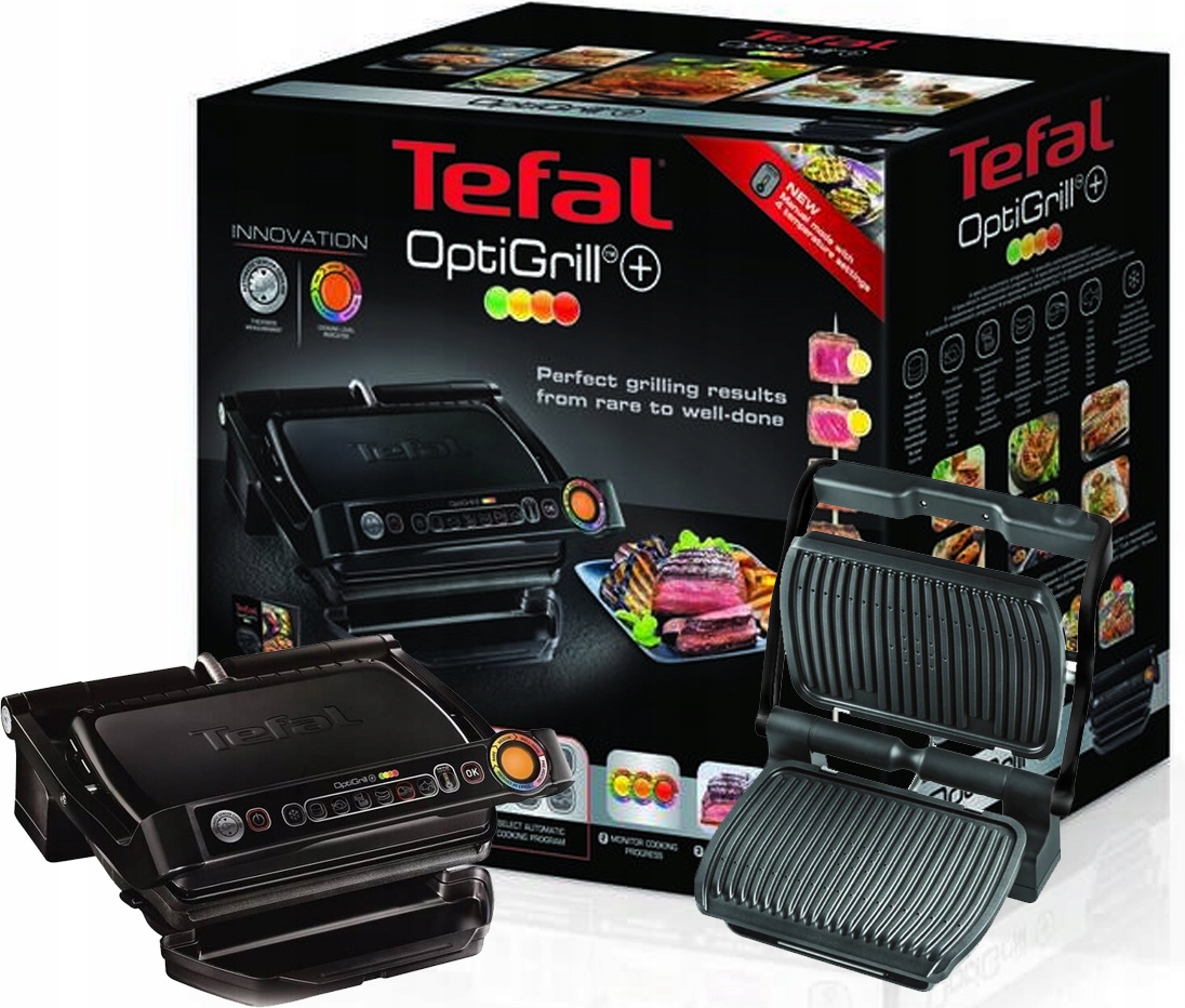 

Grill Tefal Optigrill+ GC712834 Black Edition