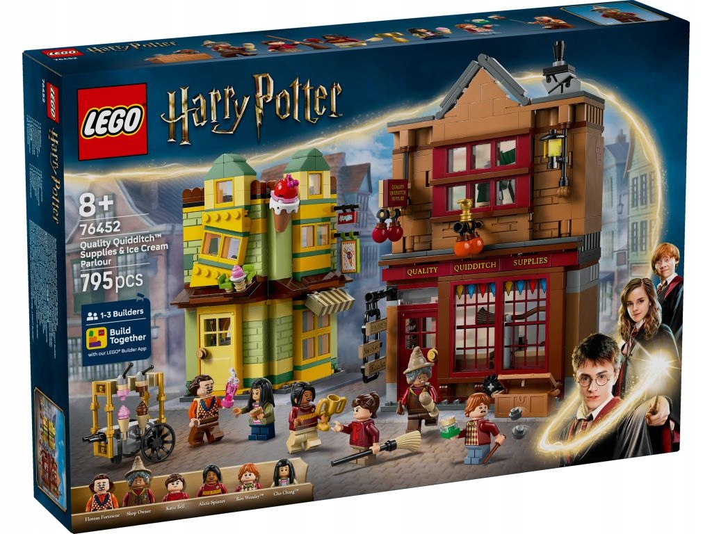 Lego 76452 Harry Potter Značkové vybavení pro famfrpál a zmrzlinárnu