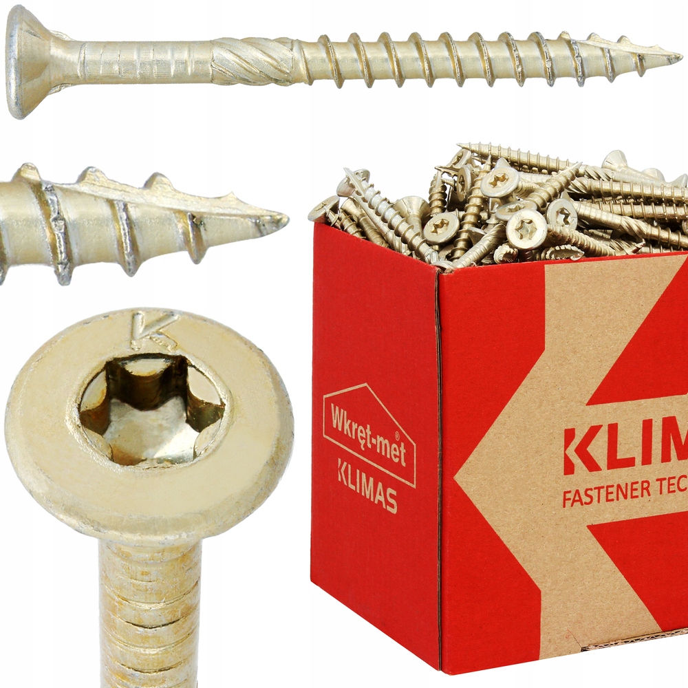 

Wkręty ciesielskie do drewna TX30 6,0x70 100szt