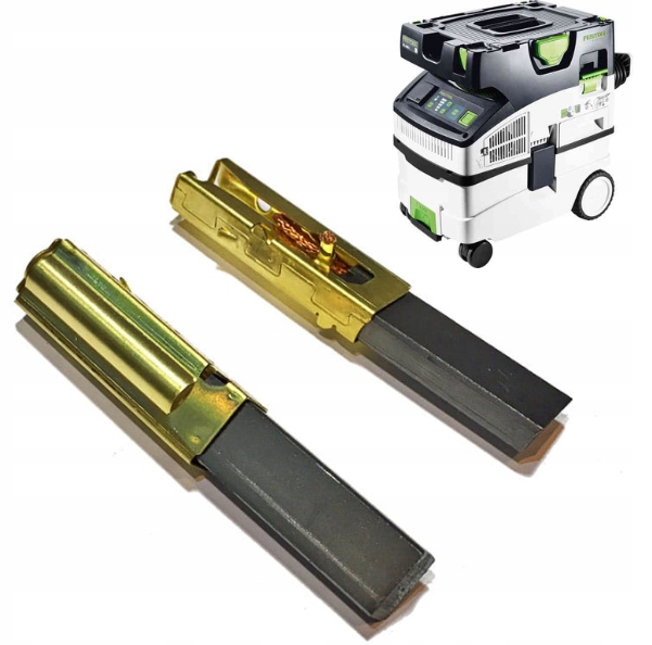 Szczotki węglowe do odkurzacza Ct, Ctl, Ctm Et-bg 230V Festool 496268