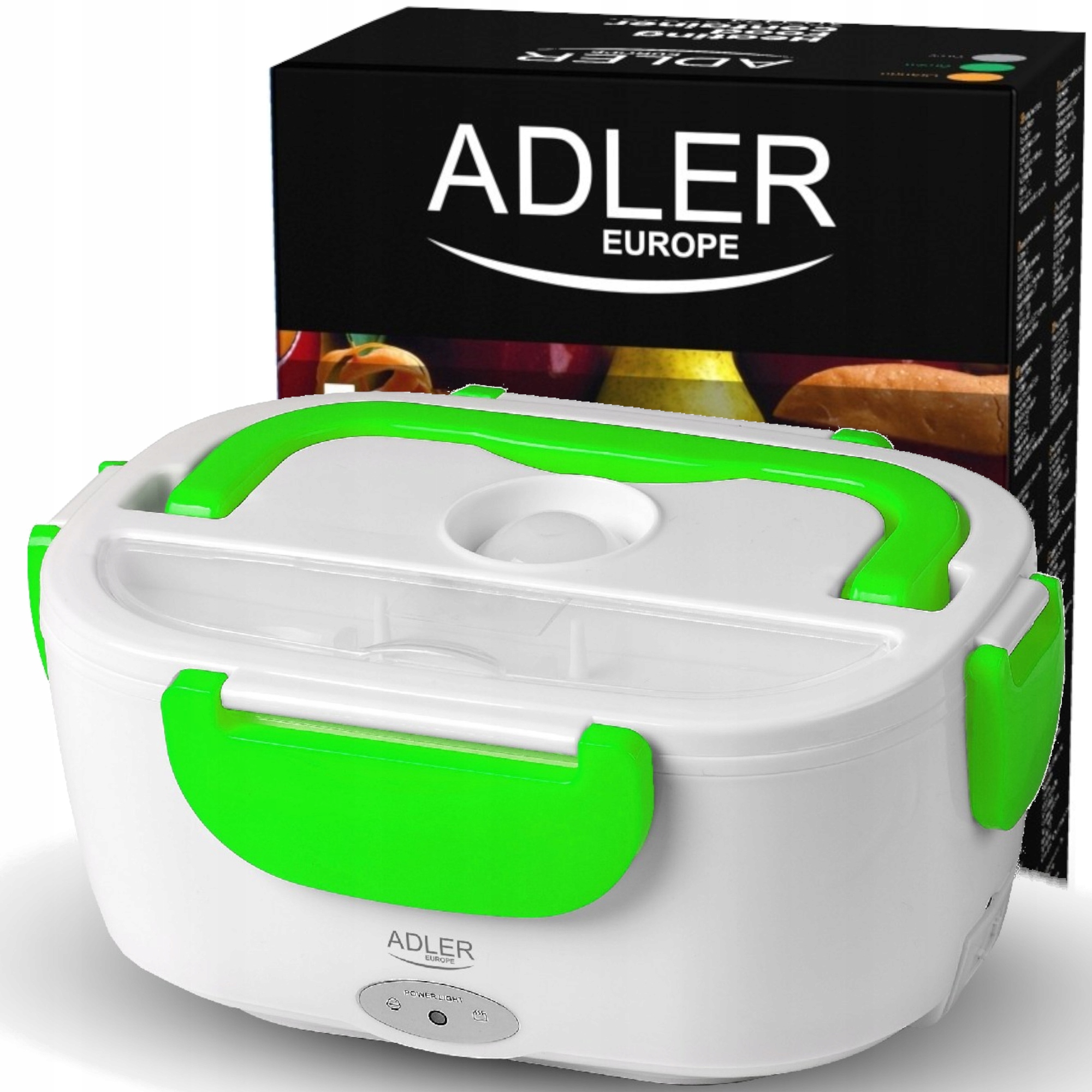 Pojemnik na żywność Podgrzewany podgrzewacz Lunchbox 1.1L Adler AD4474 Ziel