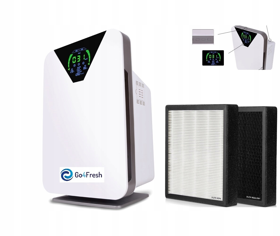 Automatyczny oczyszczacz Go4Fresh COMFORT + jony