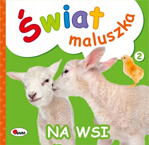 KSIĄŻECZKA HARMONIJKA ŚWIAT MALUSZKA WIEŚ