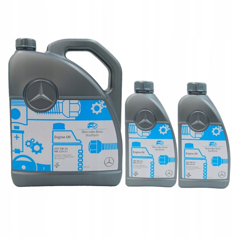 Mercedes 5W30 229.51 olej serwisowy 7L
