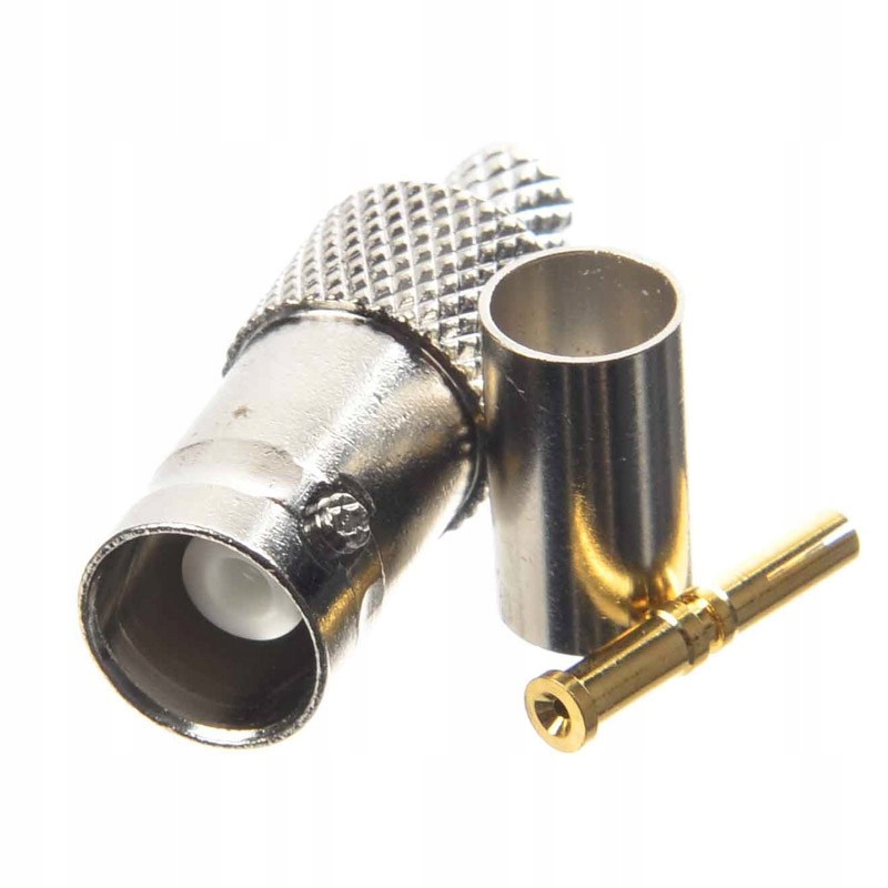 GNIAZDO BNC ZACISKANE RG59 Kod producenta 0813