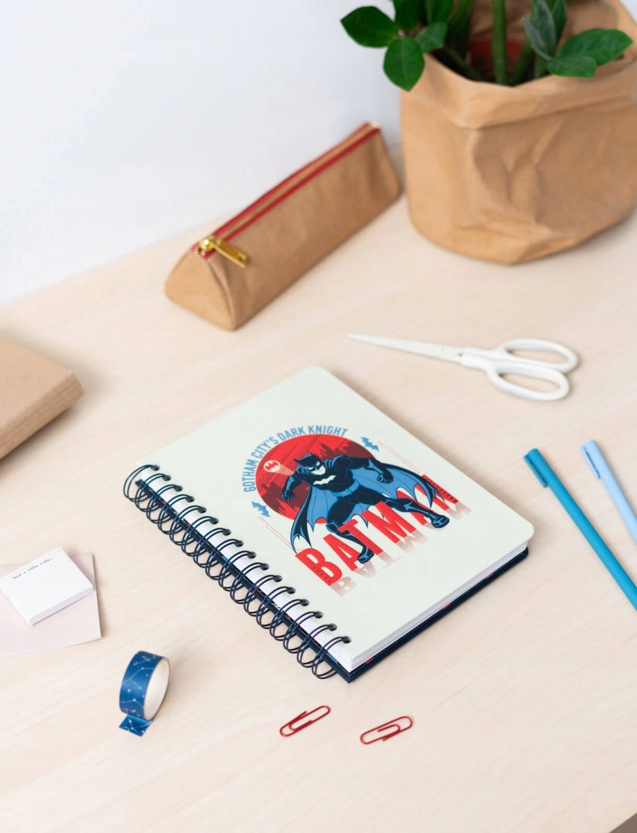 DC Comics Batman notes A5 kropkowane linie 90 k Marka Grupoerik