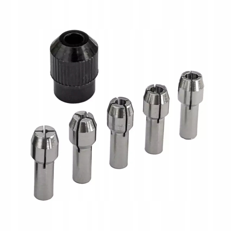 Tuleje zaciskowe do miniszlifierki Dedra 08T610, zestaw 6szt