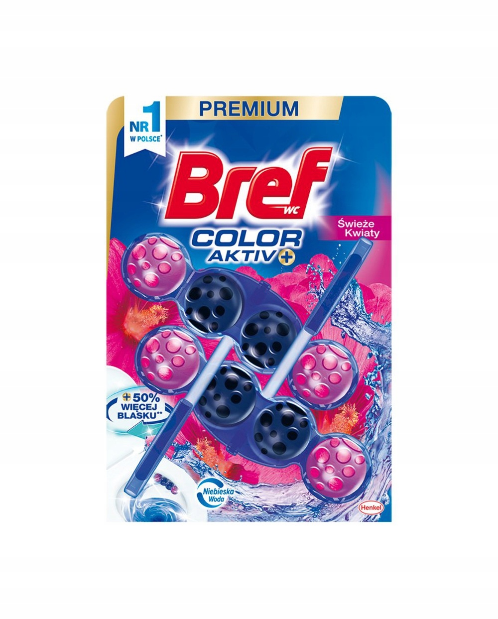

Bref Premium Zawieszka Do Wc Świeże kwiaty 2x50g