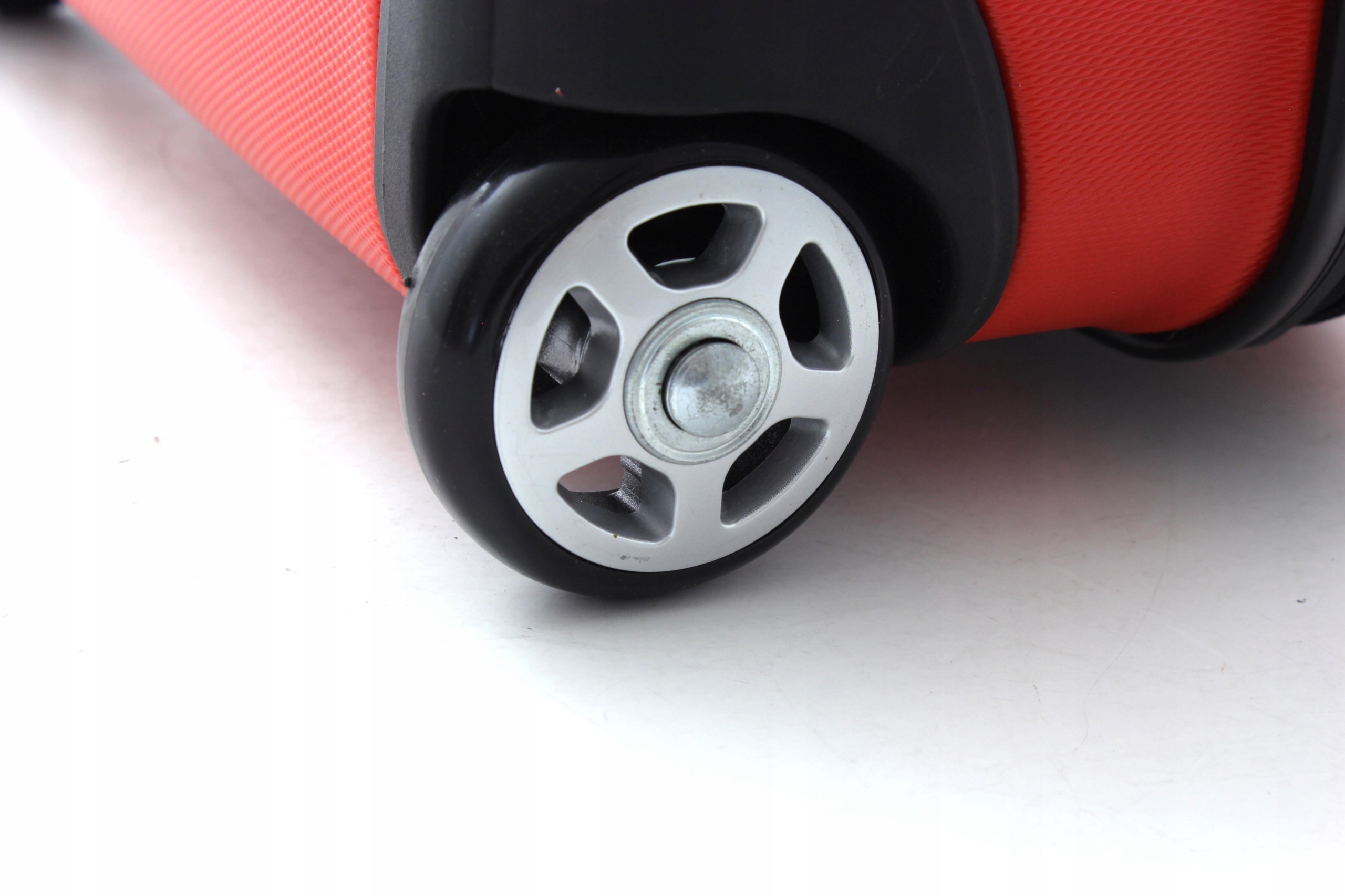 Mała walizka torba na 2 kołach z ABS Bubule Kolor czerwony