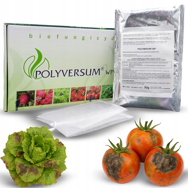 Naturalny Biofungicyd Na Szarą Pleśń Fytoftorozę Rdzę Polyversum Wp 50G