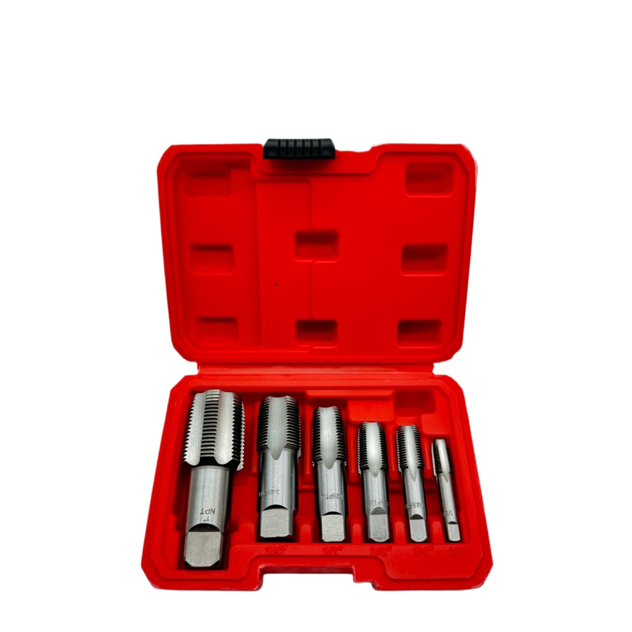Gwintownik Gwintowniki Rur Komplet 1" 3/4" 1/2" 3/8" 1/4" 1/8" 6 szt