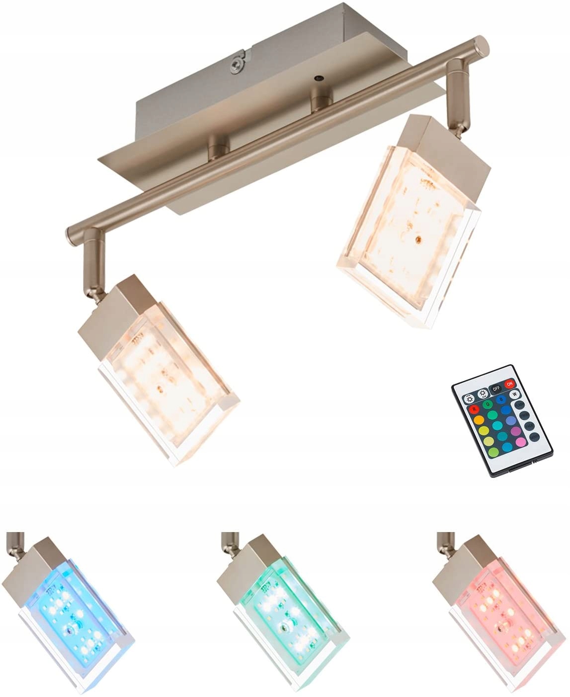 

Kinkiet Reflektor Kierunkowy 2x3,6W Led Pilot