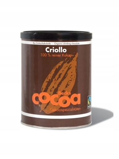 Levně Becks Cocoa Kakao criollo v prášku fair trade bezlepkové 250 g