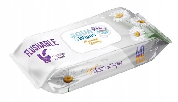 

Mokry Papier Toaletowy Aqua Wipes Premium 40 Sztuk