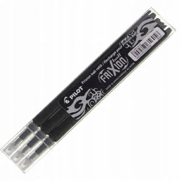 

Pilot Frixion Wkład 0,7 Czarne 3 szt