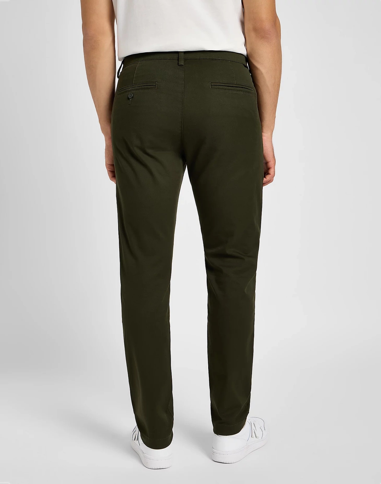 Pánské zúžené kalhoty Lee Slim Chino Olive Night 112355772 32/32