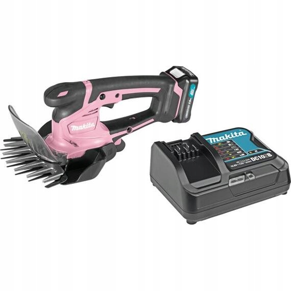 Makita UM600DSAP aku nožnice na trávu, 1*2Ah/12V Cxt, ružové
