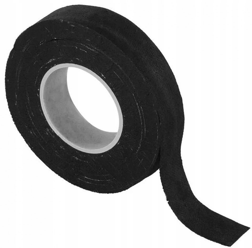 

Taśma izolacyjna tekstylna 19 mm, długość 10 m.