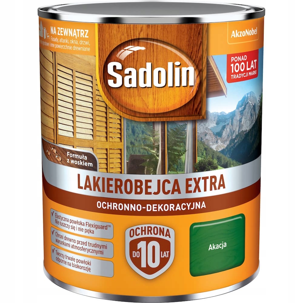 Sadolin Extra Lakierobejca Akacja 5L