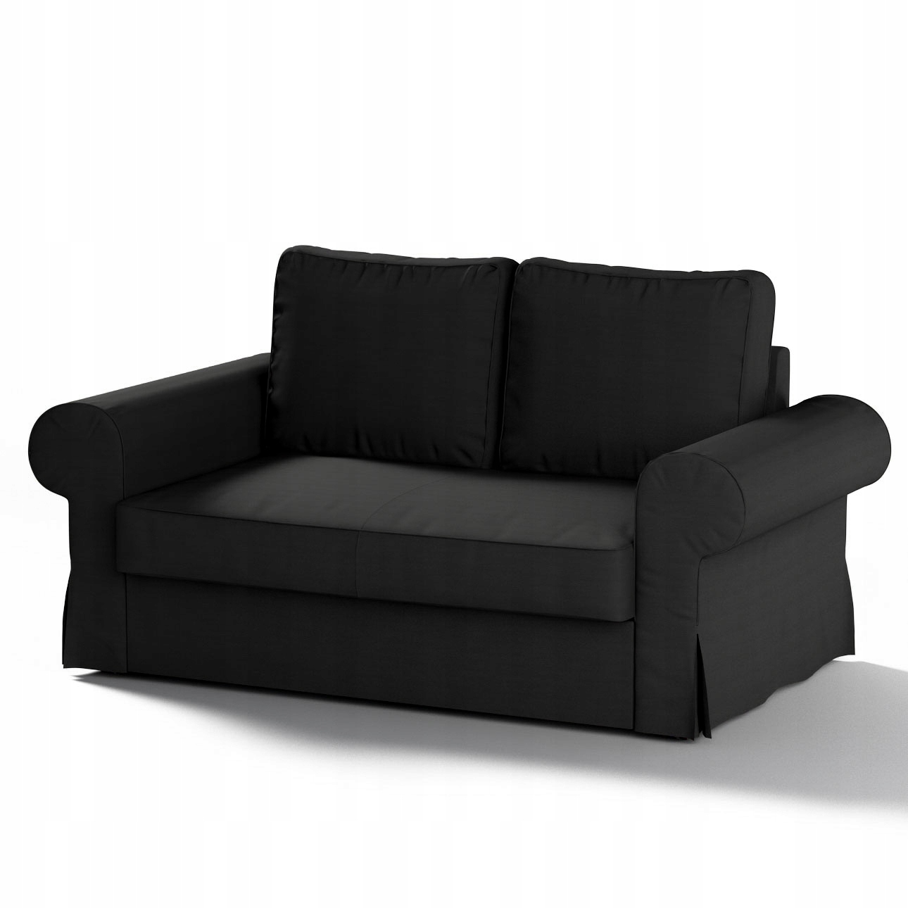 Dekoria potah na rozkládací pohovku Backabro pro 2 osoby Ikea šedý