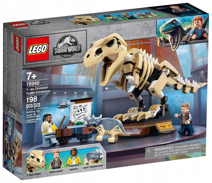 

Lego 76940 Szkielet Dinozaur Tyranozaur T-rex Dino