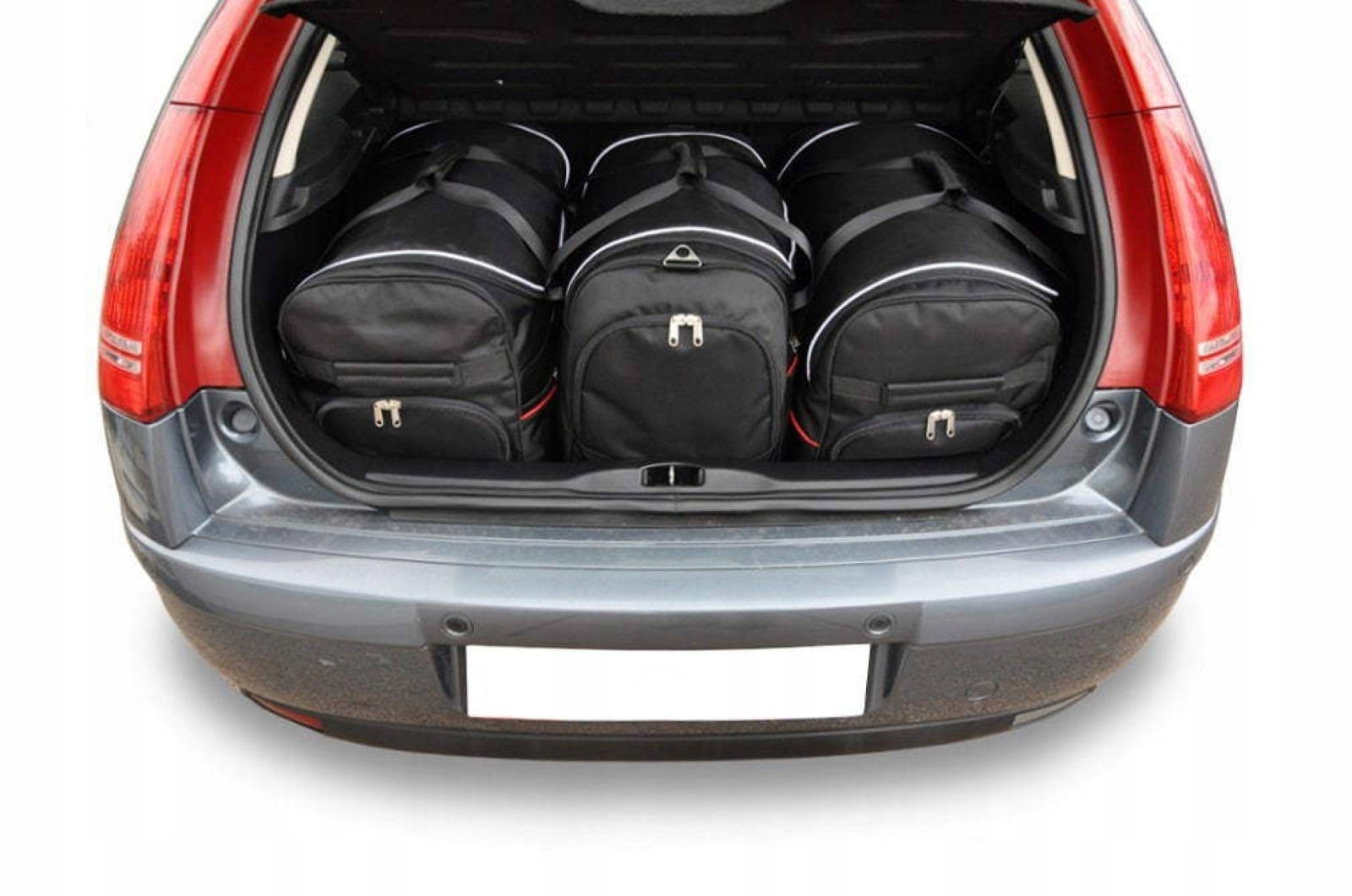 J&j Automotive Sada 3ks cestovných tašiek Sport pre Citroen C4 Hatchback 2
