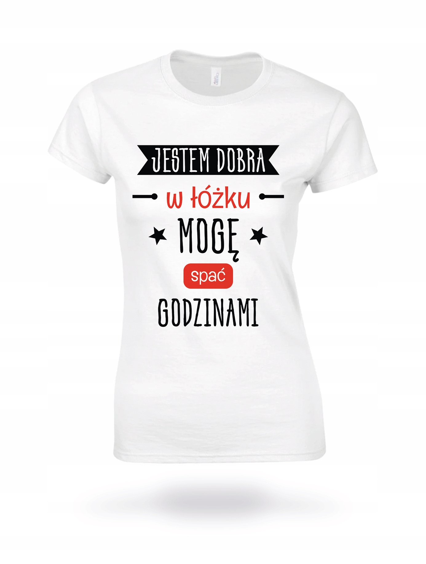 DAMSKIE ŚMIESZNE KOSZULKI Z NADRUKIEM S Marka inna