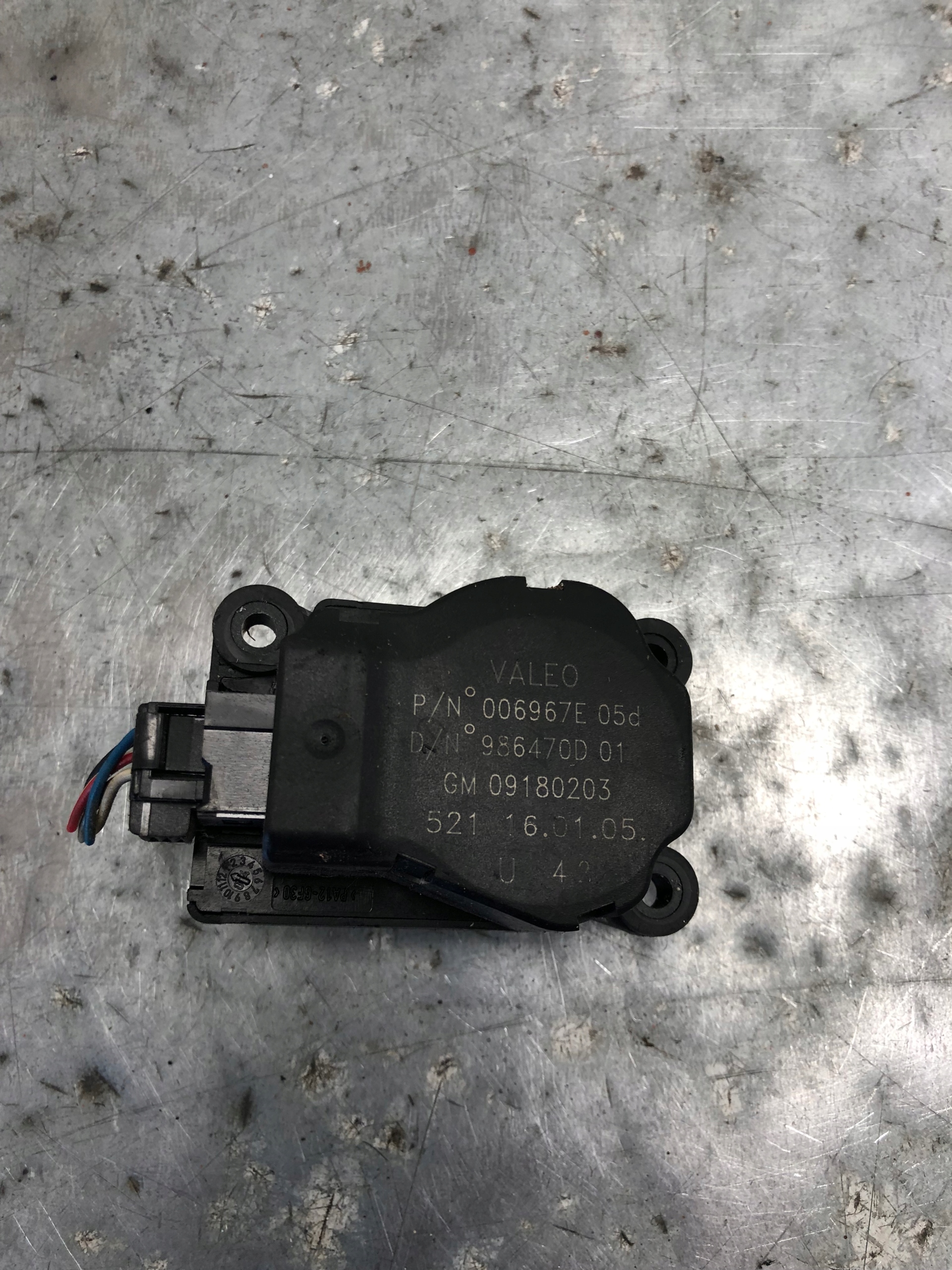 Micro moteur Bloc de chauffage complet OPEL SIGNUM 09180203