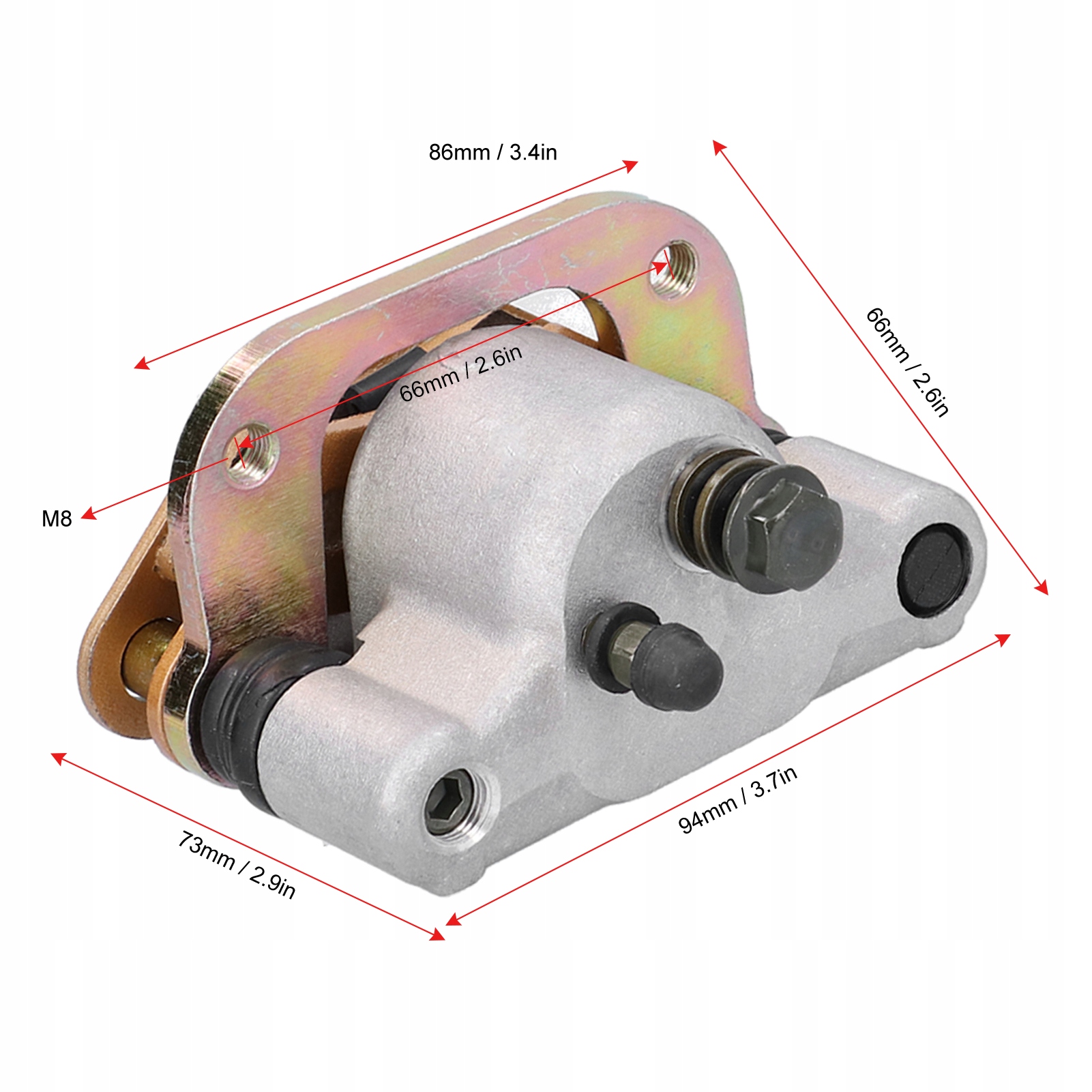 AKCESORIA ATV ZACISK HAMULCA CAN AM RENEGADE Kod producenta 1614210065711
