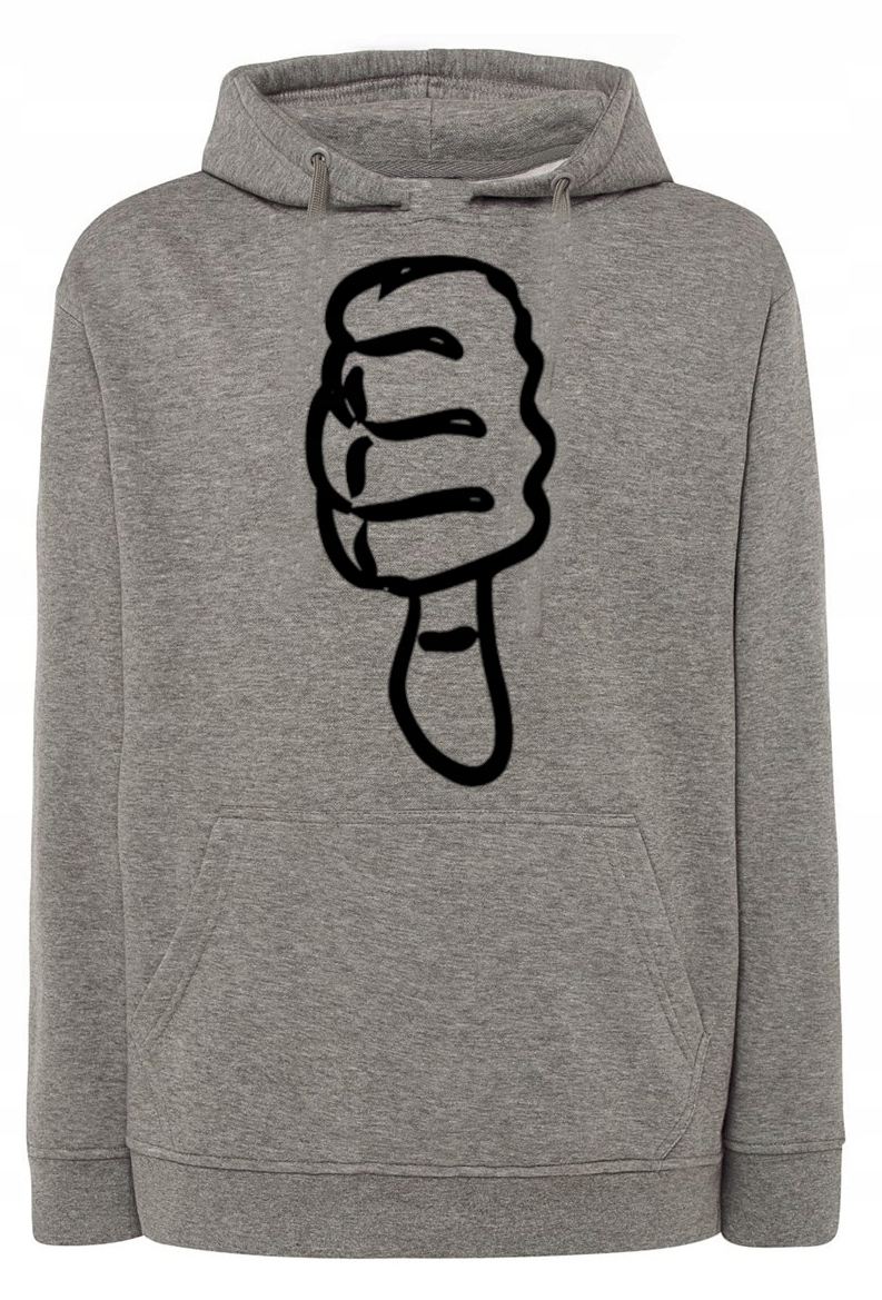 Pánská mikina s potiskem Palec r.XL