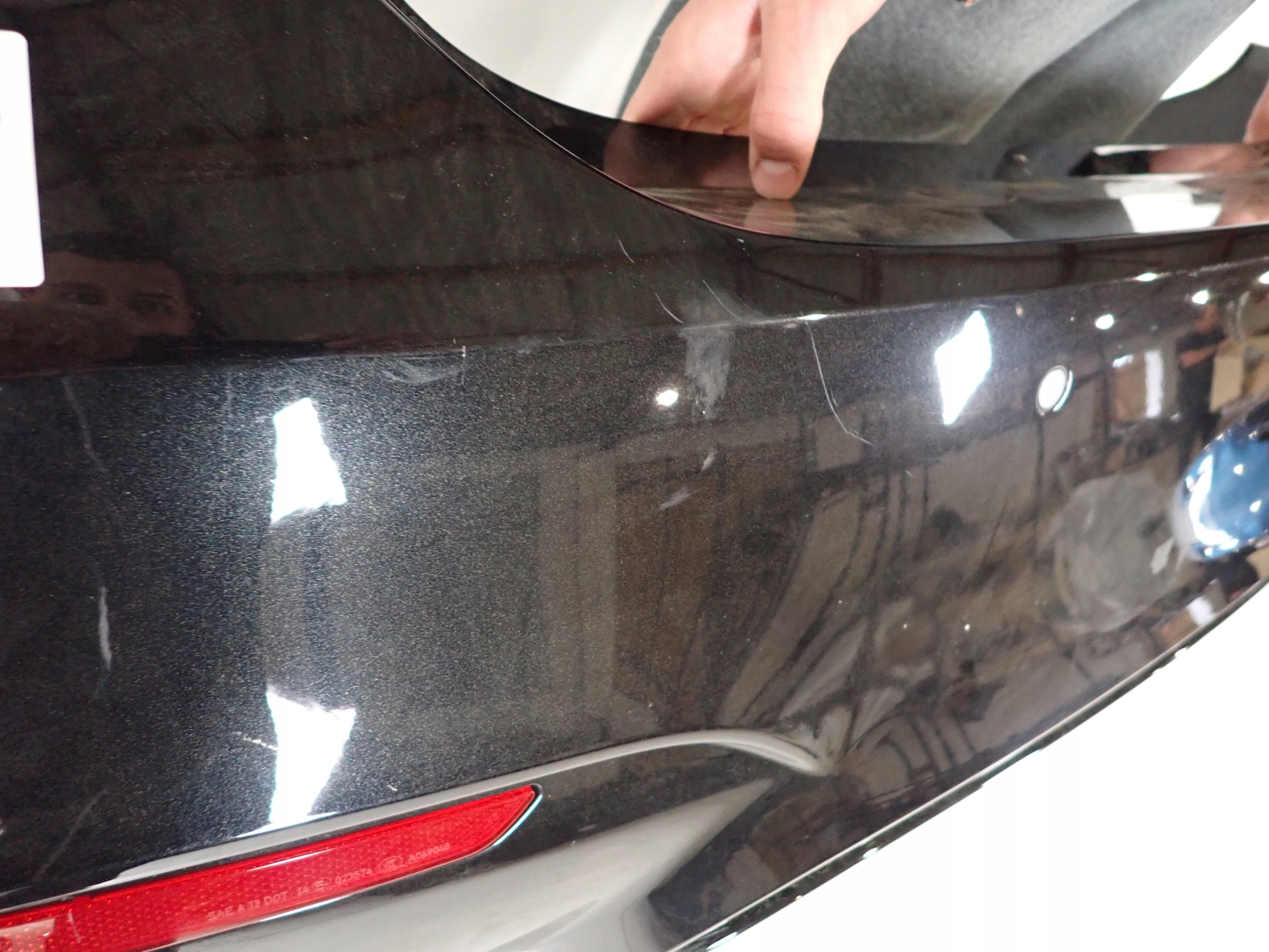 BMW M4 F82 14- bumper rear part rear PDC