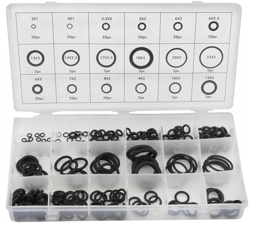 

Oringi Uszczelki Gumowe Zestaw Olejoodporne 225szt